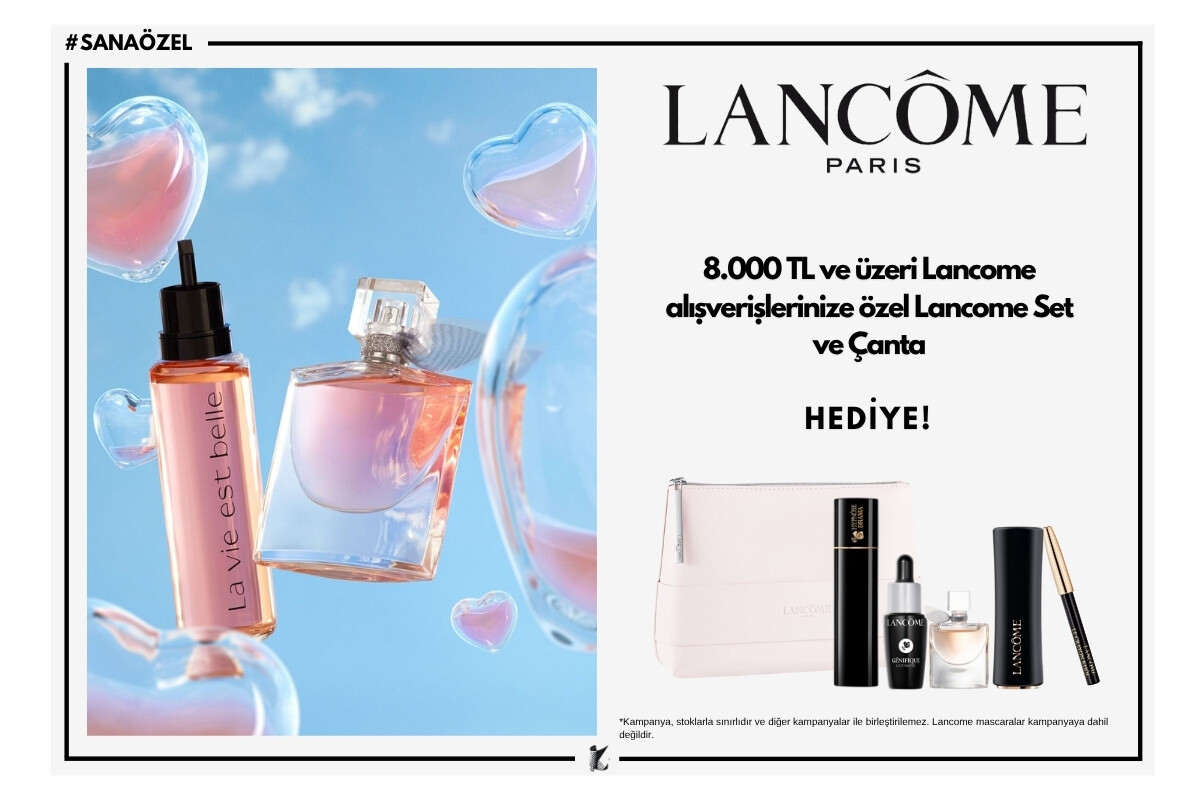 Lancome Set + Çanta