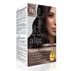 Alix Kit - Alix Kit Saç Boyası 3.0 Koyu Kahve