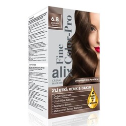 Alix Kit - Alix Kit Saç Boyası 6.8 Çikolata Kahve