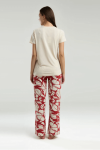 Arnetta 3263-S Bayan Pijama Takımı Kırmızı - 5