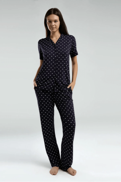 Arnetta AR3226 Bayan Pijama Takımı Lacivert - 2