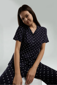 Arnetta AR3226 Bayan Pijama Takımı Lacivert - 4