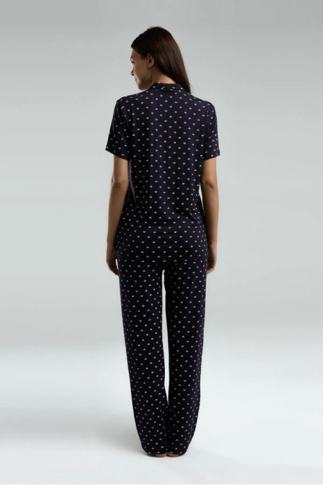 Arnetta AR3226 Bayan Pijama Takımı Lacivert - 5