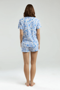 Arnetta AR3245-S Bayan Pijama Takımı Beyaz - 5