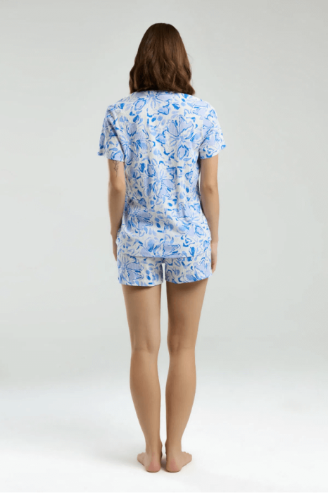 Arnetta AR3245-S Bayan Pijama Takımı Beyaz - 5