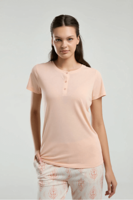 Arnetta AR3258-S Bayan Pijama Takımı Somon - 4