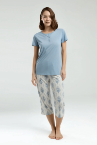 Arnetta AR3258-X Bayan Büyük Beden Pijama Takımı Duman - 3