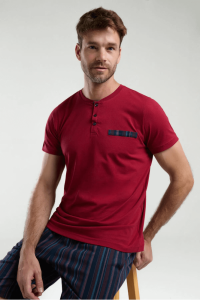 Arnetta Ar3354-S Erkek Pijama Takımı Bordo - Arnetta