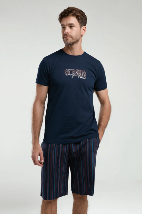 Arnetta Ar3356-S Erkek Pijama Takımı Lacivert - 3