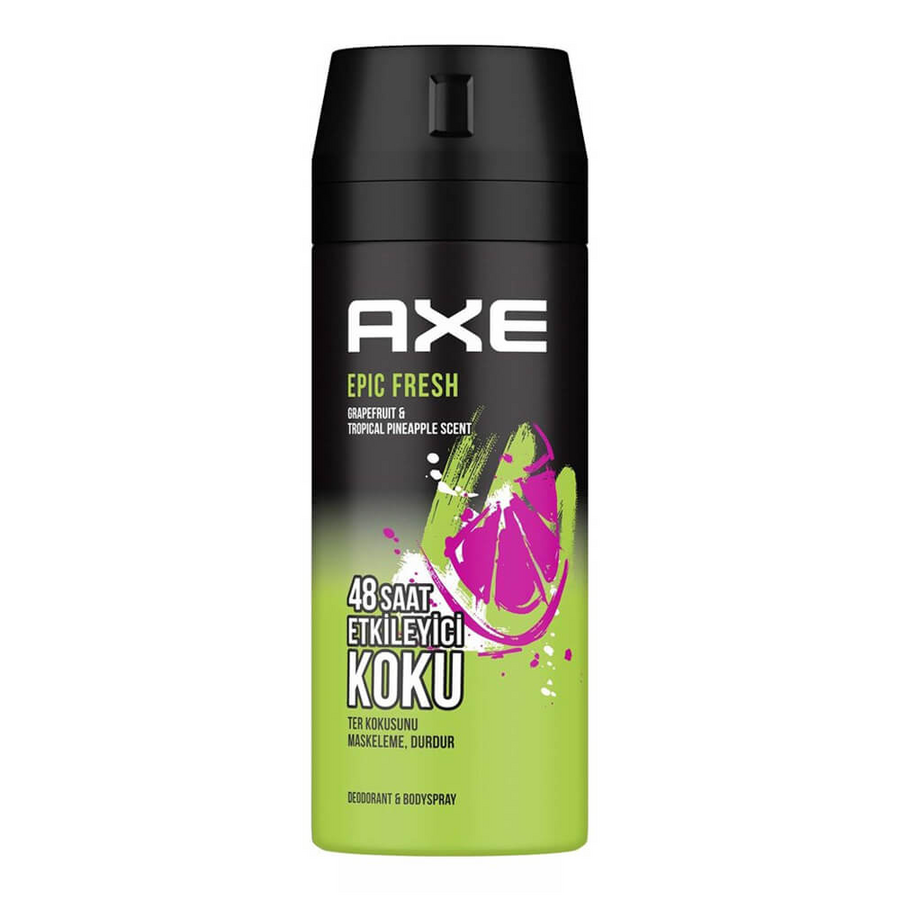 Axe Epic Fresh 48 Saat Etkileyici Koku Erkek Deodorant 150 Ml Kağan