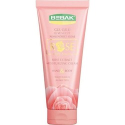 Bebak Gül Özlü El ve Vücut Nemlendirici Krem 20 Ml - Bebak