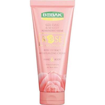 Bebak Gül Özlü El ve Vücut Nemlendirici Krem 20 Ml - 1