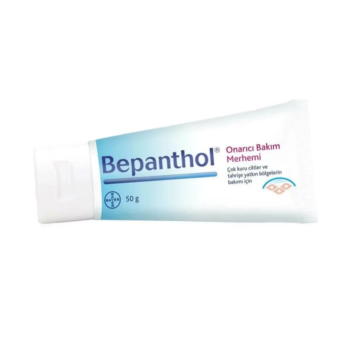 Bepanthol Cilt Bakım ve Onarıcı Bakım Kremi 50 Gr + Onarıcı Merhem 50 Gr - 1