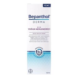 Bepanthol - Bepanthol Derma Yoğun Nemlendirici Gece Bakım Kremi 50 Ml