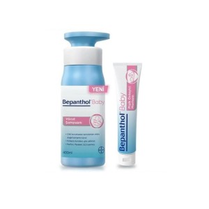 Bepanthol Pişik Önleyici Krem 30 Ml + Vücut Şampuanı 400 Ml + Uyku Arkadaşı Hediye Set - Bepanthol