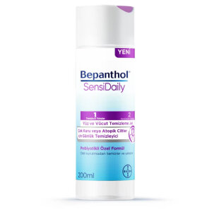 Bepanthol Sensidaily Yüz ve Vücut Yıkama Jeli 200 Ml - Bepanthol