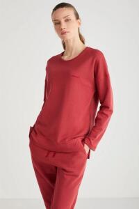 Catherine's 2631 Kadın Pijama Takımı Bordo - 2