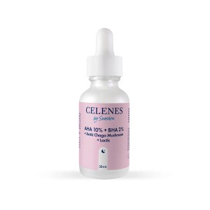 Celenes AHA+BHA+Lactic+Chaga Mushroom Serum 30 Ml - Celenes