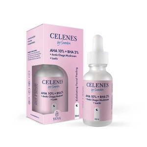 Celenes AHA+BHA+Lactic+Chaga Mushroom Serum 30 Ml - 2