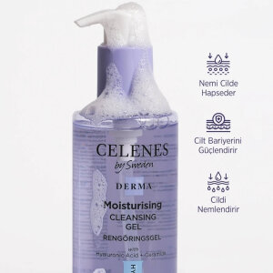Celenes Derma Nemlendirici Yüz Yıkama Jeli 250 Ml - 3