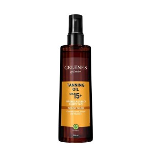 Celenes Herbal Bronzlaştırıcı Güneş Yağı Spf15 200 Ml - Celenes