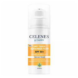 Celenes - Celenes Herbal Güneş Koruyucu Dry Touch Spf50 50 Ml