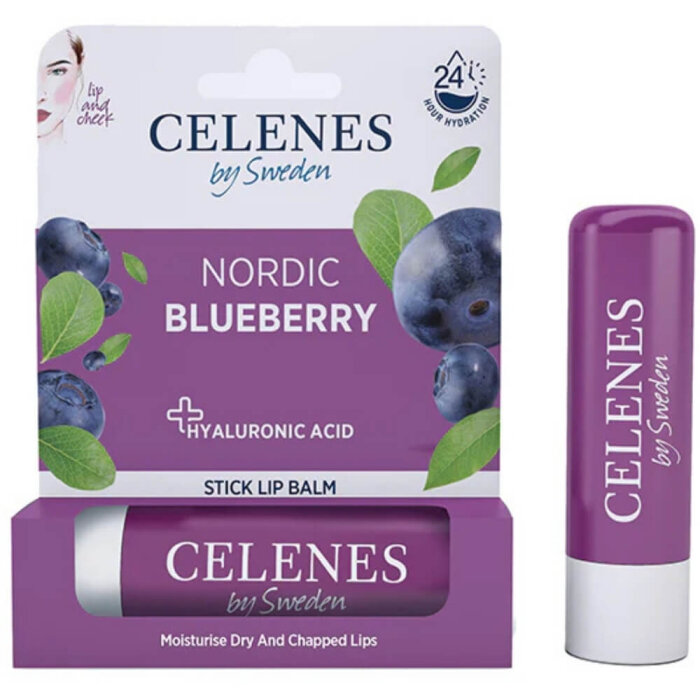 Celenes Nordic Lip&Cheek Balm Blueberry 4.8 Gr - 1