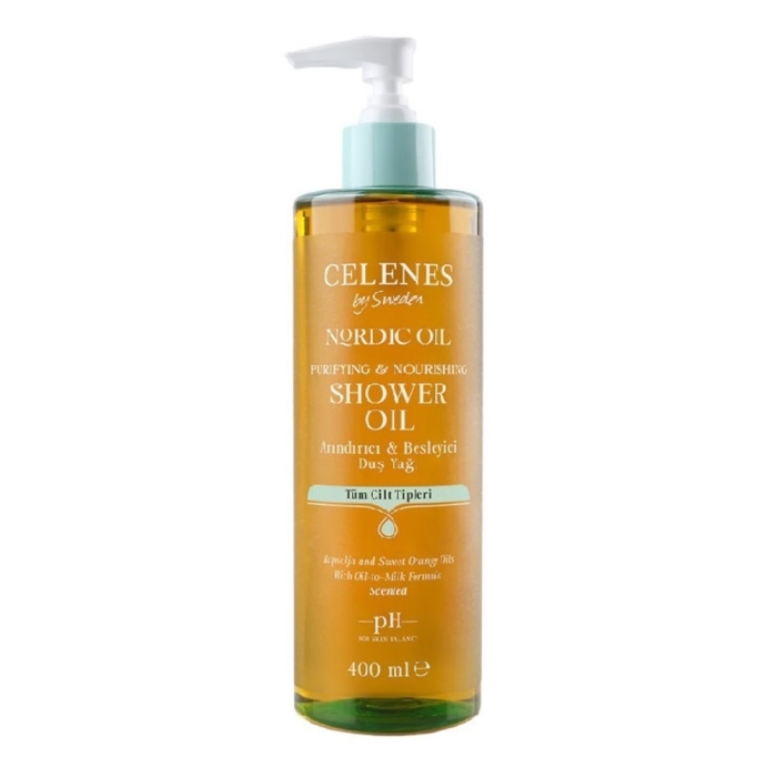 Celenes Nordic Oil Parfümlü Duş Yağı 400 Ml - 1