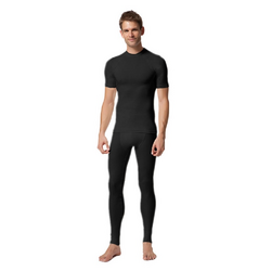 Çift Kaplan - Çift Kaplan 1002 Thermal T Shirt Siyah S