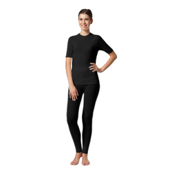 Çift Kaplan - Çift Kaplan 1010 Thermal T Shirt Siyah S