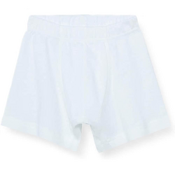 Çift Kaplan 202 Çocuk Boxer Short Beyaz - Çift Kaplan