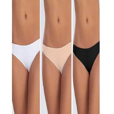 Çift Kaplan 621 İzsiz Slip 5'li Renkli - 1