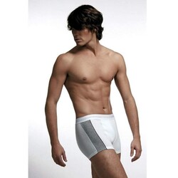 Çift Kaplan 850 Biyeli Lycralı Boxer Gri - Çift Kaplan