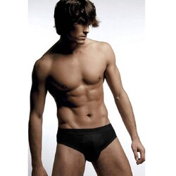 Çift Kaplan - Çift Kaplan 870 Siyah Slip Ribana 45