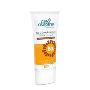 Cire Aseptine Sun Spf50 Face Tüp Anti Age Leke Kremi 50 Ml - Cire Aseptine