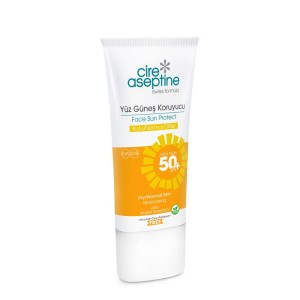 Cire Aseptine Sun Spf50 Face Tüp Krem Kuru ve Normal Ciltler 50 Ml - Cire Aseptine