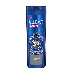Clear - Clear 3in1 Şampuan&Duş Jeli Kömür 350 Ml