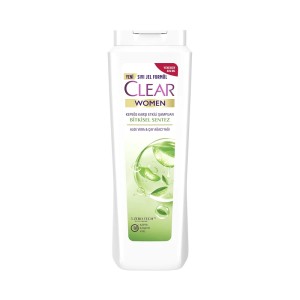 Clear Aloe Vera & Çay Ağacı Bitkisel Sentez Kadın Şampuan 350 Ml - Clear