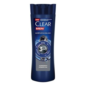 Clear Cool Sport Arındırıcı Kömür 3n1 Erkek Şampuan 350 Ml - Clear