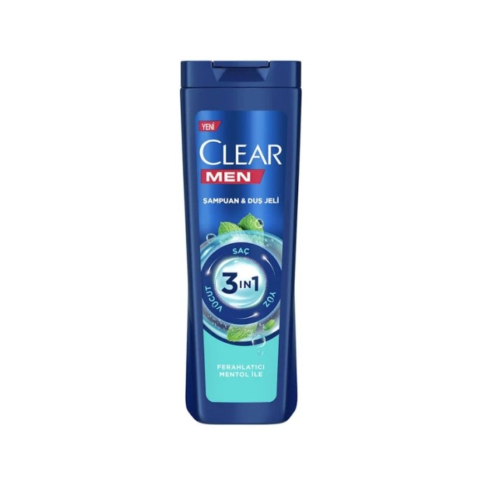 Clear Cool Sport Ferahlatıcı Mentol 3n1 Erkek Şampuan 350 Ml - 1