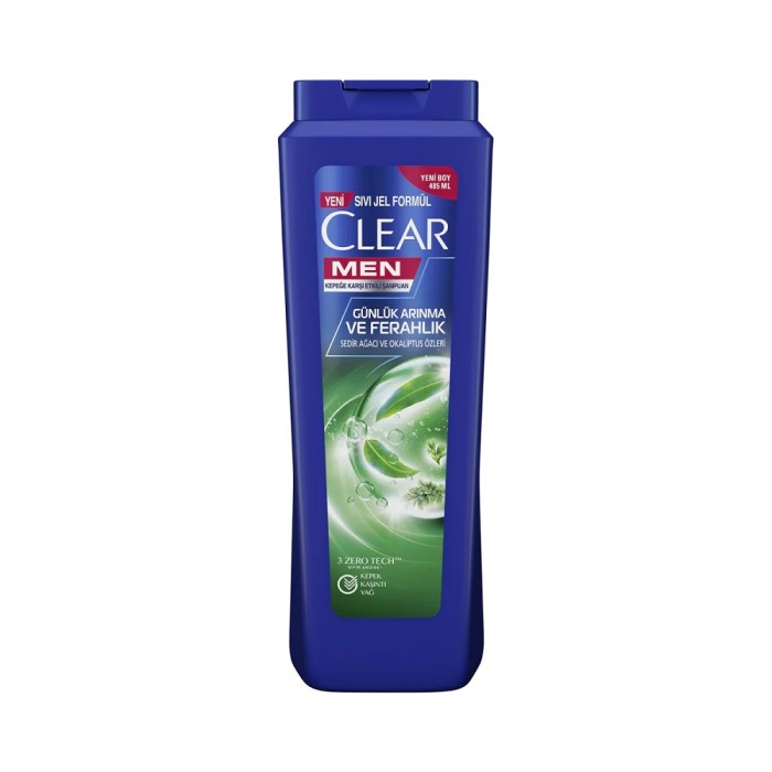 Clear Günlük Arınma Ve Ferahlık Erkek Şampuan 350 Ml - 1