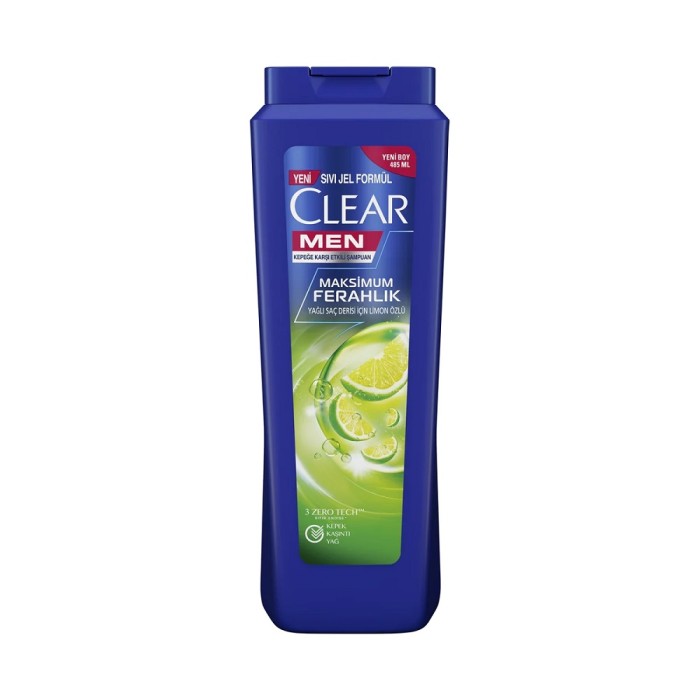 Clear Maksimum Ferahlık Limon Özlü Erkek Şampuan 350 Ml - 1