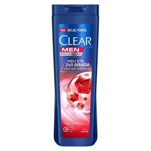 Clear - Clear Men Hızlı Stil 2in 1 Kepek Karşıtı Şampuan 350 Ml