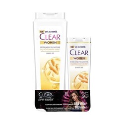 Clear Saç Dökülmesi Karşıtı Şampuan 485 Ml + Şampuan 180 Ml - Clear