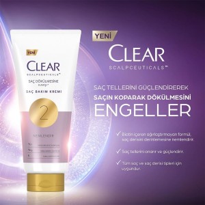 Clear Scalpceuticals Saç Dökülme Karşıtı Bakım Kremi 170 Ml - 2