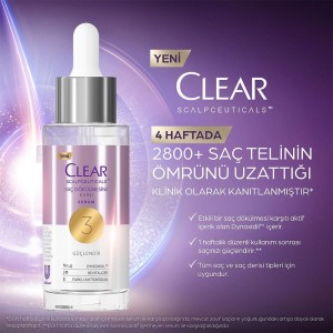 Clear Scalpceuticals Saç Dökülme Karşıtı Bakım Serumu 45 Ml - 2