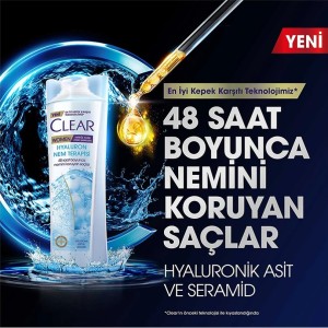 Clear Women Hyaluron Nem Terapisi Şampuan 350 Ml - 2