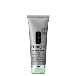 Clinique All About Clean Mask & Scrub Charcoal 100 Ml - Clinique