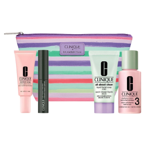Clinique Çanta + Mascara + Cilt Bakım Seti - 