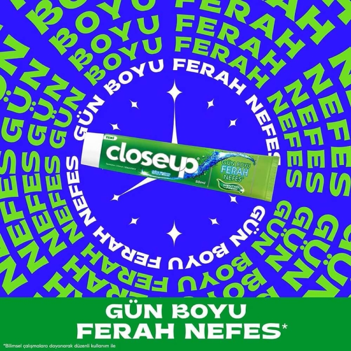 Close Up Menthol Fresh Diş Macunu 50 Ml - 4
